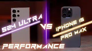 SO SÁNH HIỆU NĂNG S24 ULTRA VS iPHONE 15 PRO MAX: CẦN THÊM TỐI ƯU!