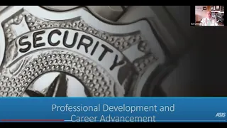 ACCELERATE YOUR SECURITY CAREER security experts seminar by IFPO and ASIS