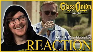 GLASS ONION: A KNIVES OUT MYSTERY Official Teaser REACTION!