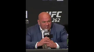 Dana White - 'Stop talking about me' at UFC 262