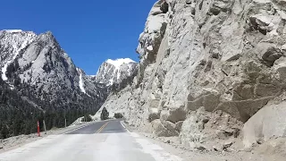 Driving the Whitney Portal Road, California
