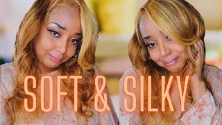 💥 Buss down body wave 13x4 HD lace Frontal wig install! Amazon Wig Review!