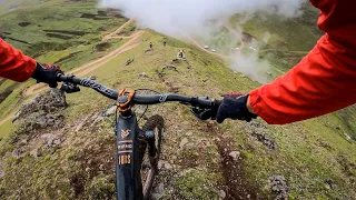 NO ROOM for error out here | Mountain Biking Peru