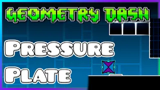 How to make PRESSURE PLATE or Button | Geometry Dash 2.2 Editor Tutorial