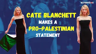 Cannes 2024: Cate Blanchett's Red Carpet Dress Makes a Bold Pro-Palestinian Statement