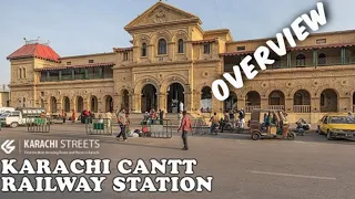 Karachi Cantt Railway Station | Overview |Karachi Street | @hinazain1992