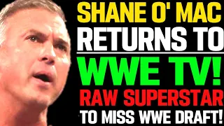 WWE News! Shane McMahon Returns To WWE! RAW Wrestler To Miss WWE Draft! Alexa Bliss Surgery AEW News