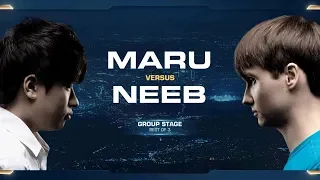 Maru vs Neeb TvP - Group A Winners - 2018 WCS Global Finals - StarCraft II