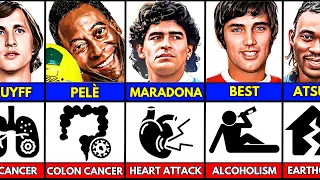 HOW FAMOUS FOOTBALLERS DIED