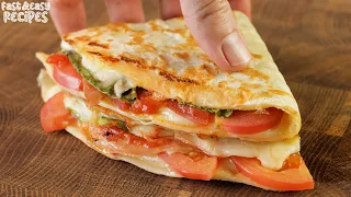 Incredible! Quick breakfast ready in a few minutes! Easy and delicious tortilla recipe!