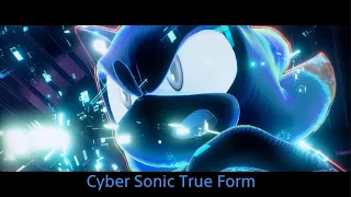 SONIC FRONTIERS Cyber Sonic True Form