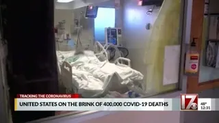US on the brink of 400,000 COVID-19 deaths