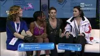 ISU ZAGREB 2013 -10/16- PAIRS SP - Vanessa JAMES  Morgan CIPRES - 23.01.2013