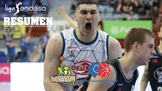 Delteco GBC - Cafés Candelas Breogán (100-65) RESUMEN // Jornada 23 Liga Endesa