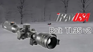 InfiRay bolt TL35 v2 thermal scope review @iRayUSA @InfiRayOutdoor