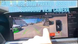 How to use the BMW Parking Assistant with Surround View Camera and Back-up Assistant - 5DN