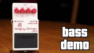 Boss JB-2 Angry Driver Bass Demo