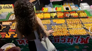 Chiang Mai Thailand 2023 - North Gate Street Food 4K Walking Tour