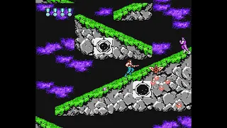 1 mạng phá đảo super contra 1990 nes.