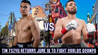 TIM TSZYU VS CARLOS OCAMPO JUNE 18 [TIM TSZYU NEED A INTERVENTION ASAP LMAO!!!] MADMAN TIM