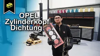 Opel Astra 1.6 Z16XER A16XER Zylinderkopfdichtung Wechseln | Opel cylinder head gasket change | HD