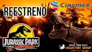 Reestreno de Jurassic Park/ salsa de Cinemex