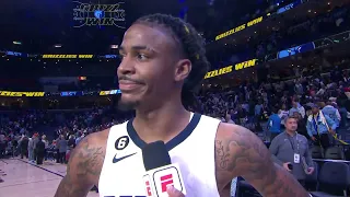 Ja Morant Post-Game Interview - October 19, 2022