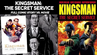 Kingsman: The Secret Service (2012) - Full Comic Story vs. Movie