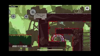 Super Meat Boy Forever iOS graphical issue