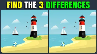 🧩 Spot the 3 Differences Challenge! Can You Master It? 👀 | Find the Difference Game Fun