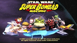 Star Wars: Super Bombad Racing PS2 Playthrough - These Are Not The Mario Karts You Are Looking For