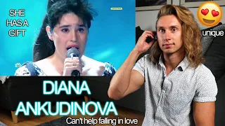 Diana Ankudinova - Can't help falling in love | @ShowMaskGoOn 1 ep. | Singer Reaction!