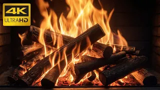 10 Hours of Relaxing Fire Sounds, Fireplace, Bonfire 🔥For Relax, ASMR, Focus, Study