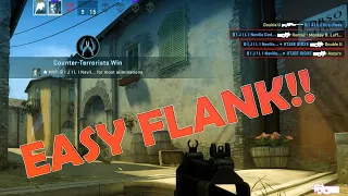 EASY FLANK !! | INFERNO | P90 | CSGO