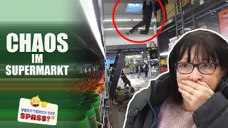 Totale Zerstörung im Supermarkt | Verstehen Sie Spaß?