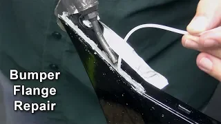 Nitrogen Plastic Welding: Bumper Flange Repair