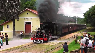 INCRÍVEL!! VEJA HOJE COMO GIRAR UMA MARIA FUMAÇA  E A PARTIDA DO TREM DE TIRADENTES