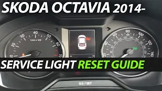 Skoda Octavia 2014- Service Light Reset