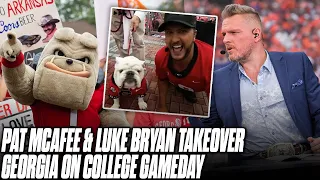 Pat McAfee Upsets Luke Bryan & All Of Georgia On College Gameday?!