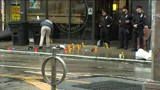 Man dead in police-involved shooting after holding woman at knifepoint: NYPD