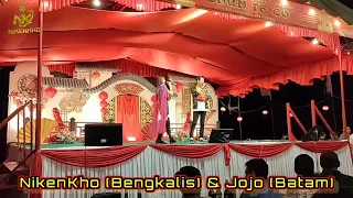 NIKEN KHO 许芬琪 (Bengkalis) & JOJO (Batam) - 男人情女人心 ( LIVE PERFORMANCE - Tj. Leidong, Sumatera Utara )