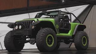 Jeep  TrailCat Mission Off Road- Forza Horizon 5 Realistic Car Drive in City -