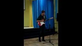 Авторская песня.Поет школьник/Art song. Sings schoolboy