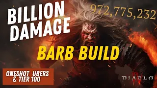 Blizzard May Nerf Barbarians After Seeing This Build... It Oneshots EVERYTHING!