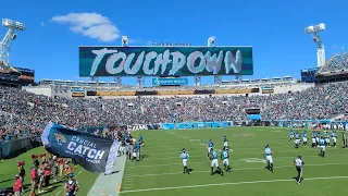 Jaguars vs Colts 2023 - Trevor Lawrence Beautiful Throw to Brenton Strange for First Career TD Rec