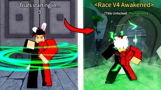 Blox Fruits, Unlocking Race V4 Awakening Experience