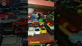 My Favorite Loose Diecast Shelf...(my favorite loose cars I have on display)