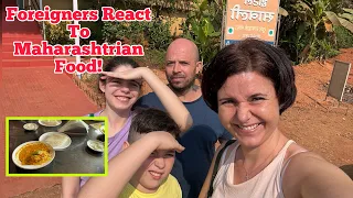 Foreigners react to Maharashtrian Food/ Breakfast #travelvlog #foreigner #traditionalfood