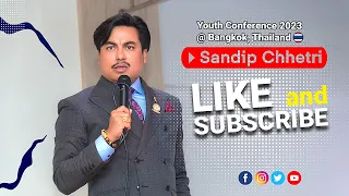 Sandip Chhetri Comedy and Motivational Speech in Bangkok