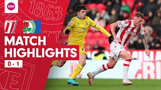 Highlights: Stoke City v Blackburn Rovers